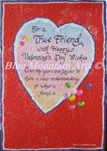 valentine card Blue Mountain Arts